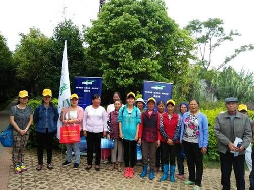 西山区益康路社区团工委开展“全民动员，保护滇池”宣传活动1