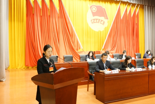 靳二彦作共青团安宁市第八届委员会工作报告